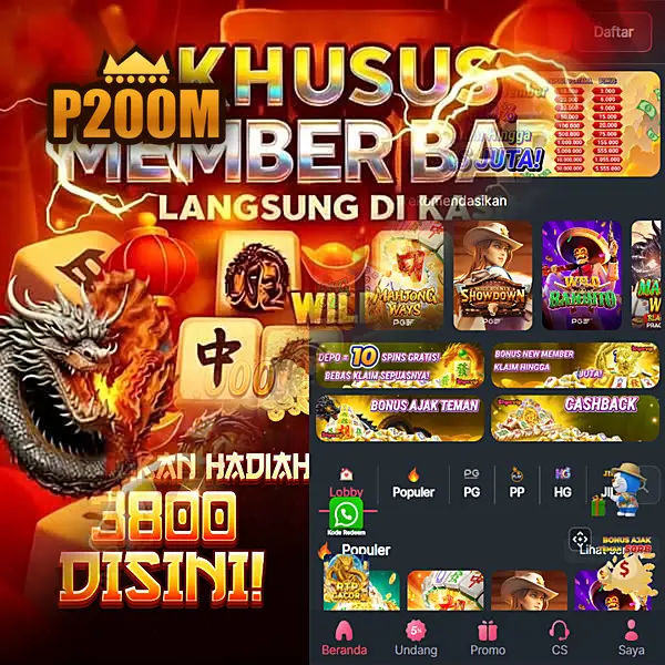 p200m Masuk